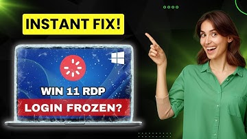How to STOP RDP Login Freeze in Windows 11 (24H2) & Server 2025