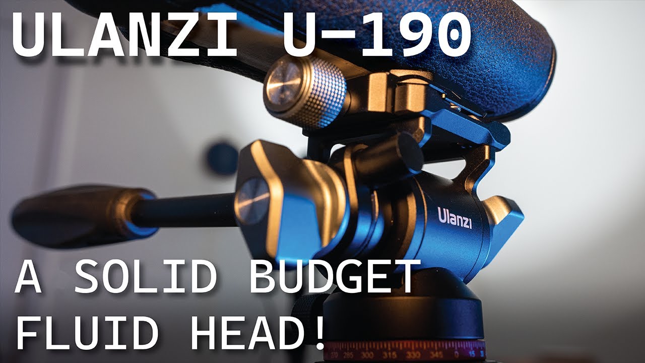 So This is How You Get Smooth Video Footage! | Ulanzi U-190 Tripod Fluid  Head | Budget & Compact!