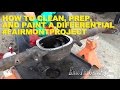 How To Clean, Prep, and Paint a Differential #FairmontProject