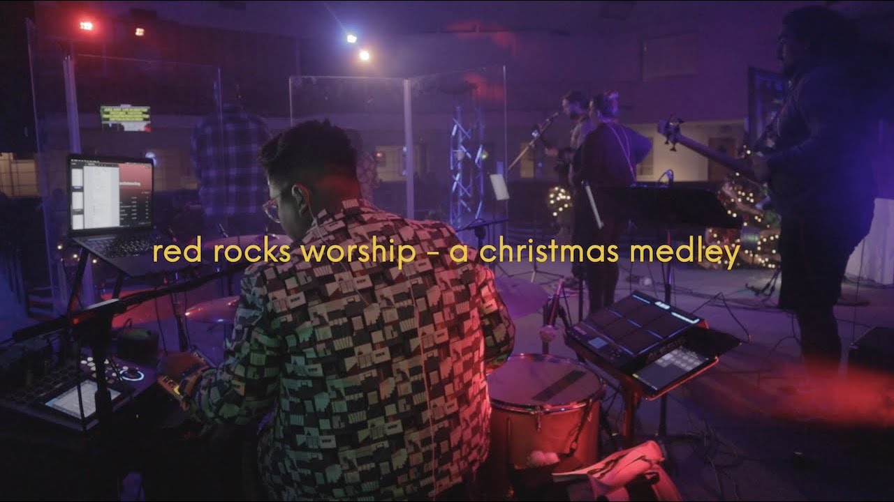 Red Rocks Worship - A Christmas Medley | Live Drums with DJ Jus Jay ...