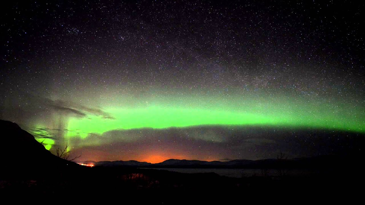 Aurora From Abisko Turiststation