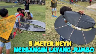 Ifal Menthul Kaget Ada Layangan Bapangan Pegon Jumbo Banget