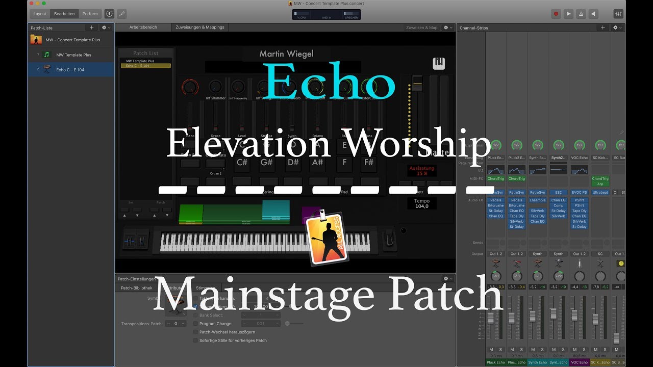 Echo - Elevation Worship - Mainstage Patch