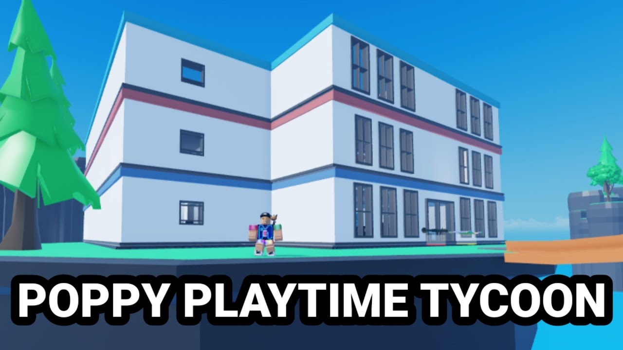 We Built a Poppy Playtime Toy Factory on Roblox! 