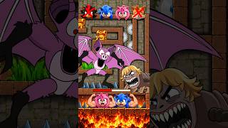 NEW SONIC MAZE CHALLENGE - Sonic x Amy x Shadow : Who Is This New Monster ? #sonicthehedgehog