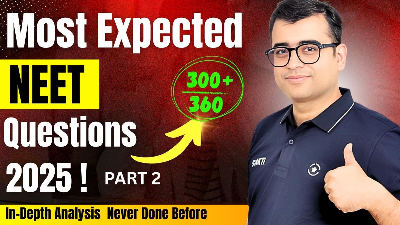 NEET 2025 Biology Most Expected Questions | NEET 2025 Biology Revision ...