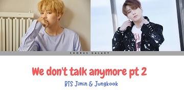 BTS Jimin & Jungkook 지민 & 정국   We don