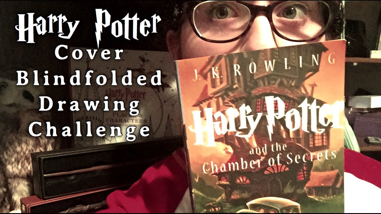 HARRY POTTER BLINDFOLDED DRAWING CHALLENGE
