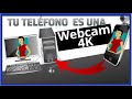 📷 Cómo usar tu teléfono como Webcam en Windows , Linux y Mac ✅