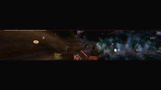 Star Trek Online Space battle at 6144x1152 resolution