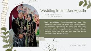 Walimatul 'Ury Ahmad Irham Dan Agustin Maemunah