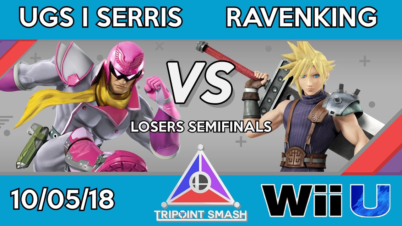 Tripoint Smash 30 - Losers Semifinals - UGS I Serris (Captain Falcon) Vs. Ravenking (Cloud) - YouTube
