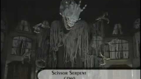 HAUNTEDPROPS.COM HPGD60 Scissor Serpent