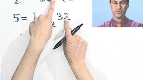 Converting between Exponential and Logarithmic Functions, Part 2