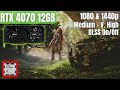 RTX 4070 &amp; R5 7500F: Horizon Forbidden West | Medium - V. High Settings | 1080p &amp; 1440p | DLSS