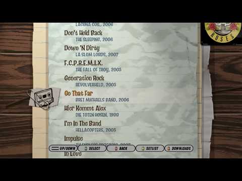 Video: Lagu Guitar Hero III Mengetuai Kemas Kini PSN