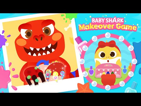 [App Trailer] Baby Shark Makeover Game_h_rex_60s - [App Trailer] Baby Shark Makeover Game_h_rex_60s