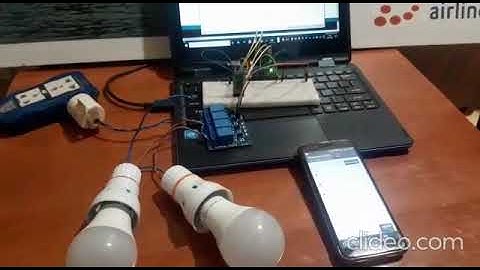 Contrôler les lampes 220V AC par téléphone