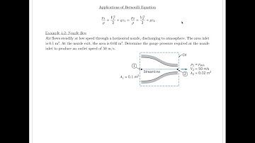 Example 4.2 - Nozzle flow