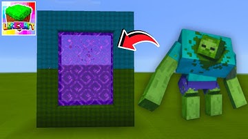 How to Make a PORTAL to MUTANT ZOMBIE in Lokicraft