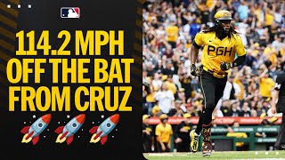 Oneil Cruz CRUSHES this home run 114.2 mph off the bat!