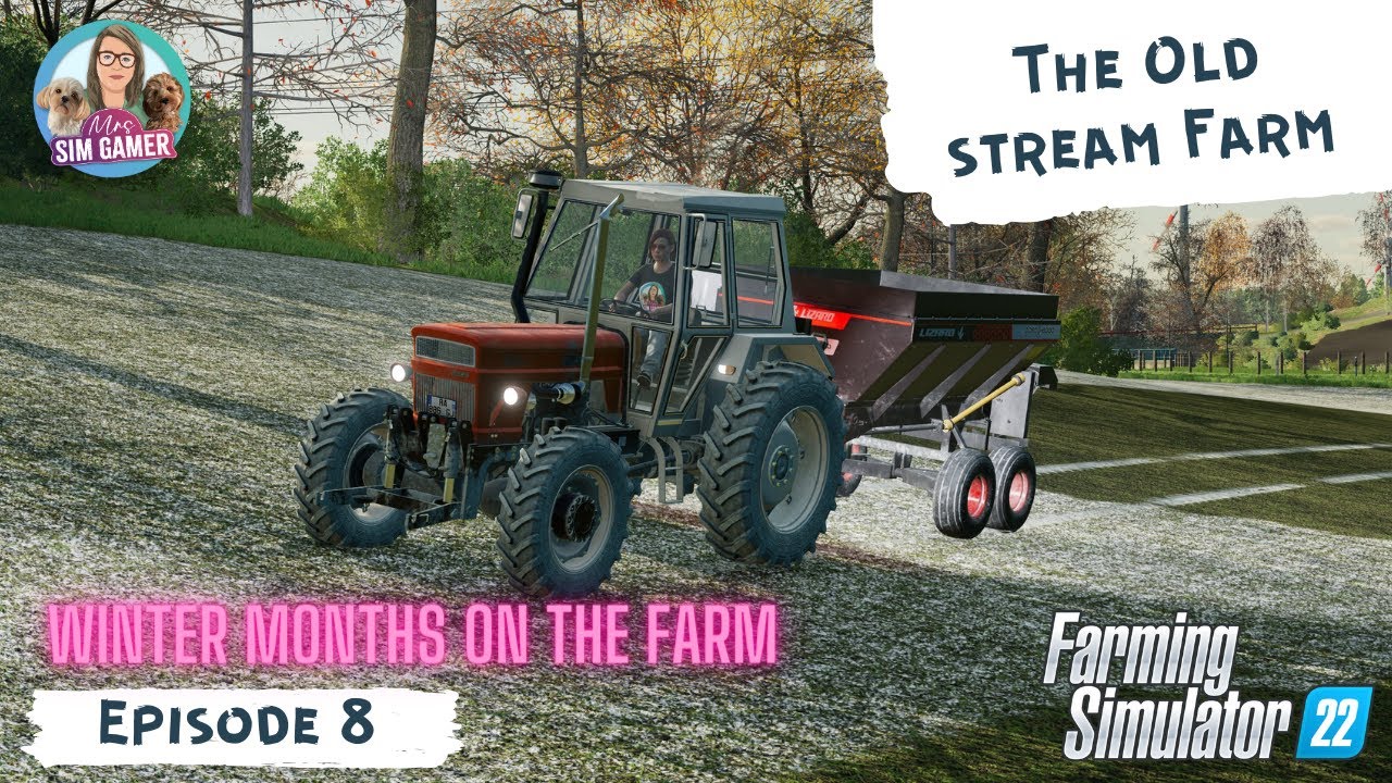 Winter on the farm - Farming Simulator 22 FS22 - Episode 8 - YouTube
