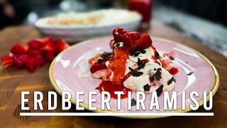 Erdbeertiramisu - Kochen im Tal