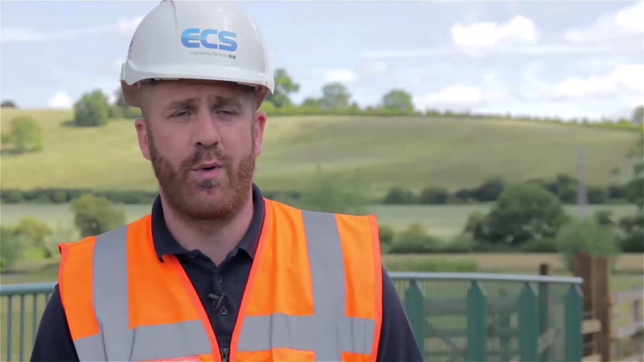 InfraCore brug in Mapledurham, Engeland