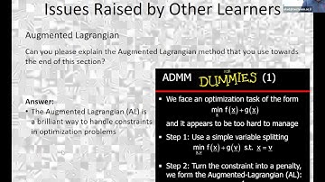 236862 - Sparse Representation Course - Meeting #5