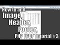 How to add image, header, and footer in PDF | PHP FPDF Tutorial #3