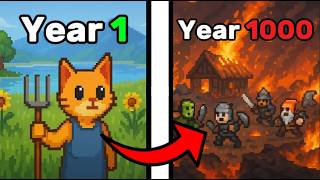 I Followed EVERY New Species For 1000 YEARS In WorldBox!