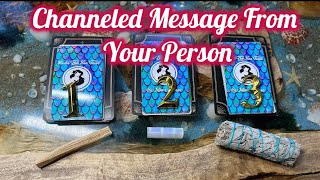 Channeled Message From Your Person Pick A Card