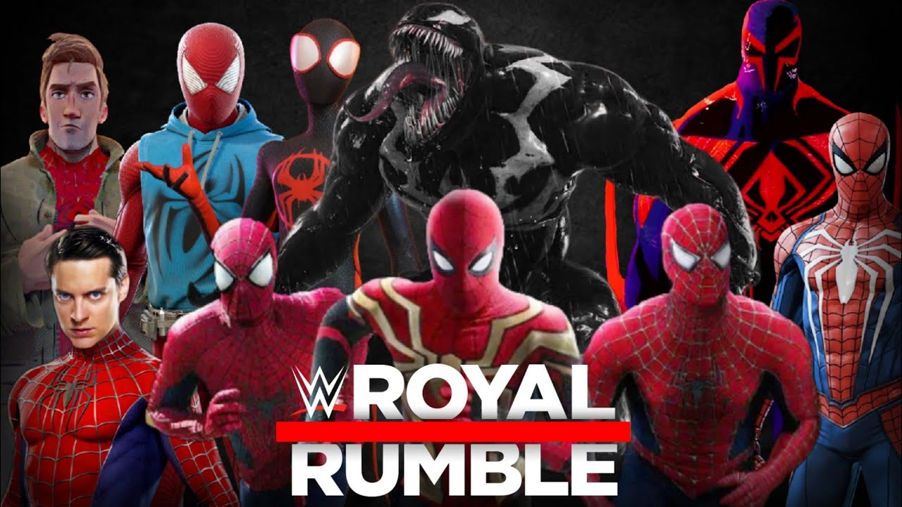 SPIDER-MEN ROYAL RUMBLE EPIC GAMEPLAY // WWE 2K23 ROYAL RUMBLE MATCH