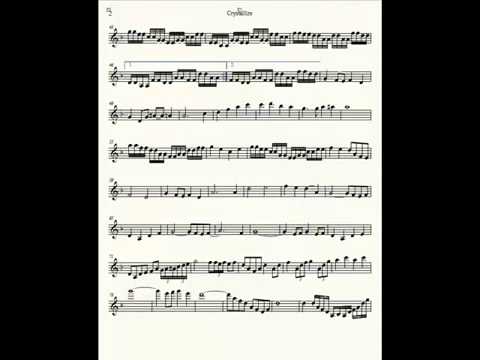 partitura violin crystallize lindsey stirling youtube crystallize violin sheet music