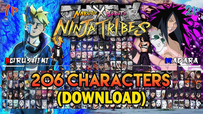 Naruto x Boruto Ninja Tribes Mugen - 2023 ( MUGEN INCRÍVEL ) ANDROID / PC  +DOWNLOAD+ 