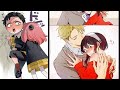 ティック トックスパイファミリー❤️ SPYxFAMILYペインティング ❤️ - 厳選された面白くてかわいい瞬間の#1
