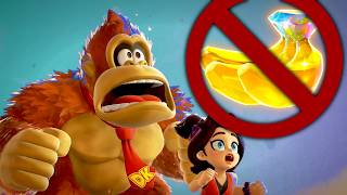 Can you beat Donkey Kong Bananza with no bananas?