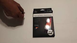 Duraglass tempered glass screen protector Samsung a20 a30 a50 unboxing let's do it!