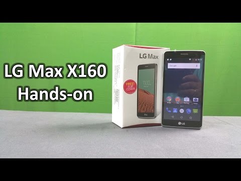 LG Max X160 Unboxing & Full Hands on Review