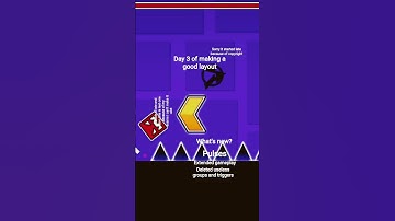 day 3 of making a good layoutb #geometrydash #gd #wgitachi