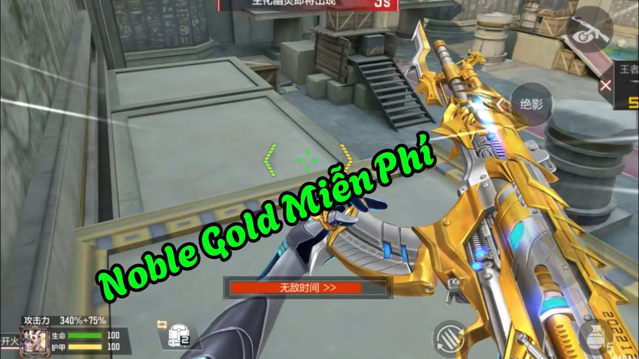 Review Hàng Noble Gold Miễn Phí Đi Săn Zombie Sẽ Như Thế Nào CF Mobile