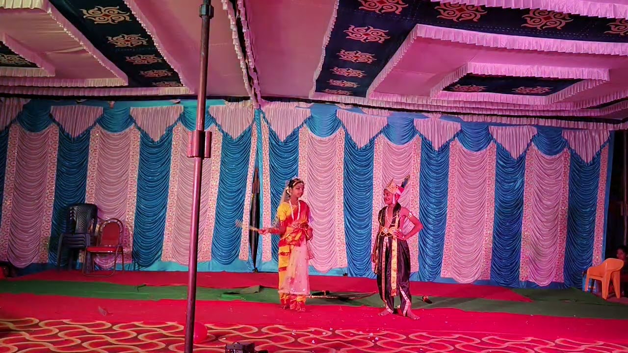 Abhimanyu Uttare dance by Sosalagere school students