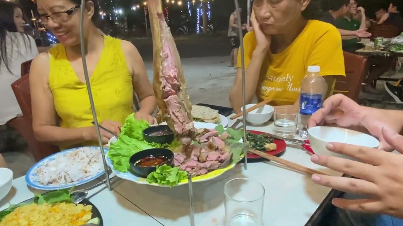 HAPPY BIRTHDAY TO OURS - EAT ROASTED RICE, GOAT BLOOD SOUP