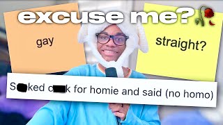 giving "straight men" a sexuality from their gay confessions!😛 PT.8
