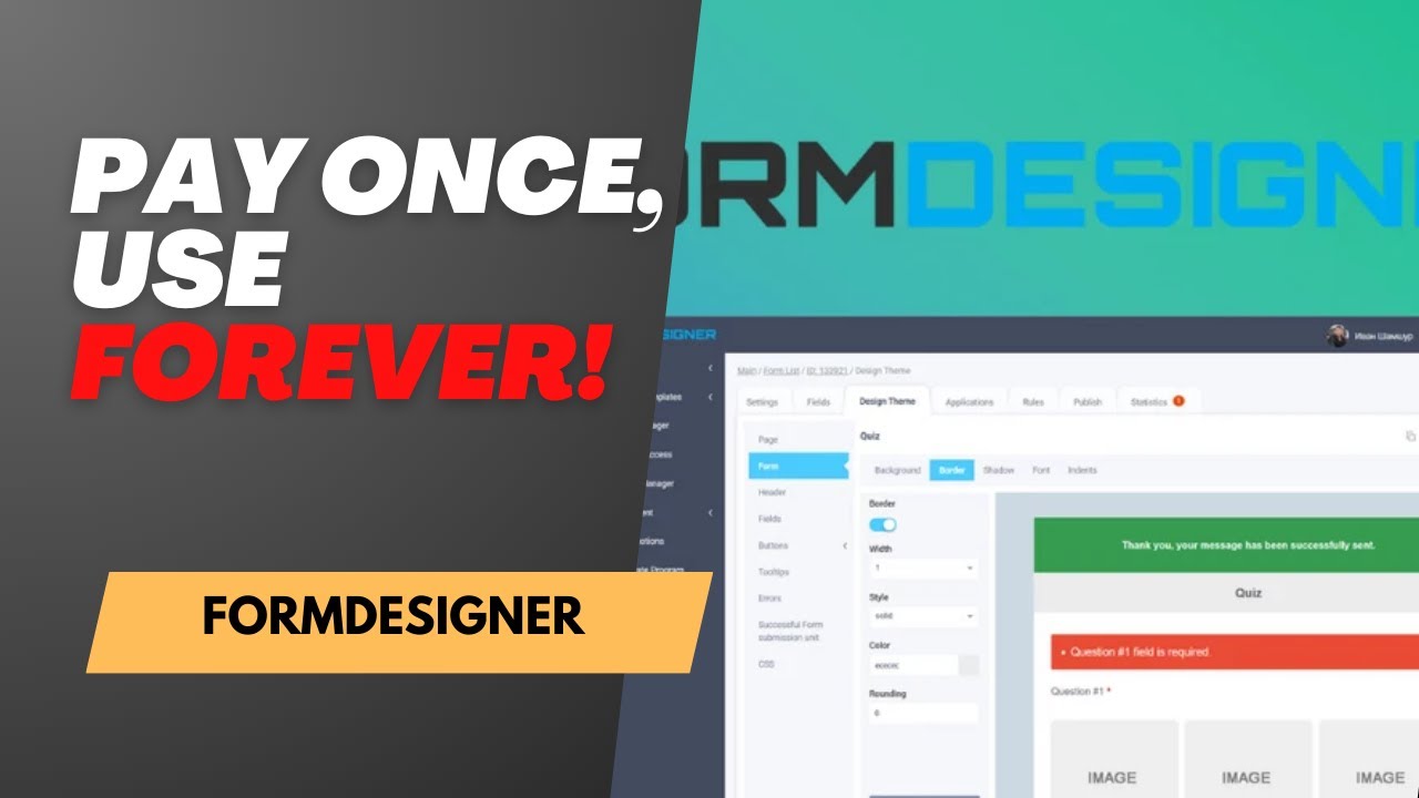 FormDesigner   AppSumo - Onetime Payment Deal