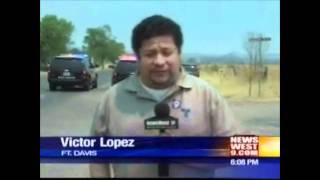 Victor Lopez - Continuing Coverage - "Fort Davis Fires" - KWES - Division 4