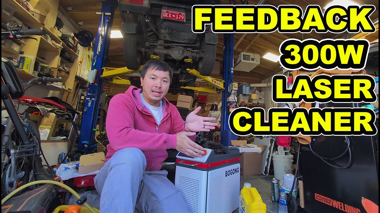 I Tried This Pulse Laser Cleaner on Old Car Parts and WOW!