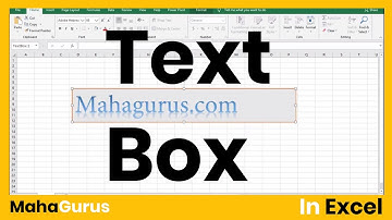 How to Use Text Box in Excel- Use Text Box in Excel Tutorial