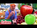 Blippi alla scoperta delle mele | Blippi in Italiano | Video educativi per bambini