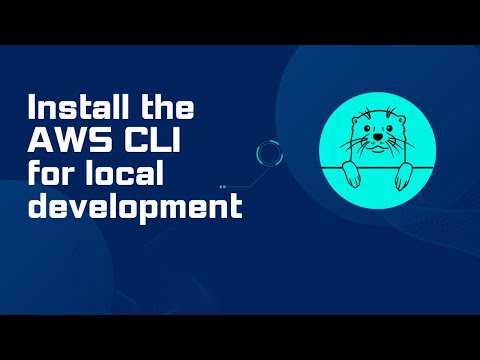 How to install the AWS CLI for local development